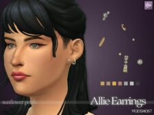Sims 4 Allie Piercings mod