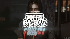 GTA 5 Duffel BAG Boyz Chain for MP Male mod