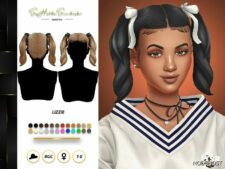 Sims 4 Lizzie Hairstyles mod