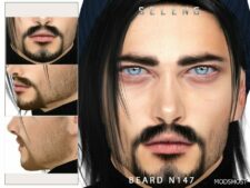 Sims 4 Beard N147 mod