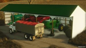 FS22 Placeable Mod: Three Side Shed (Image #3)