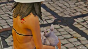 GTA 5 Player Mod: Sphynx CAT (Image #2)