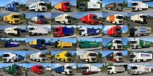 ETS2 Mod: International Traffic Pack by Elitesquad Modz – JAD AI Truck Traffic Add-On 1.49 (Image #2)