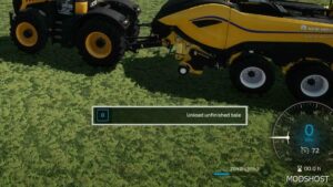 FS22 Script Mod: Unload Bales Early (Image #2)