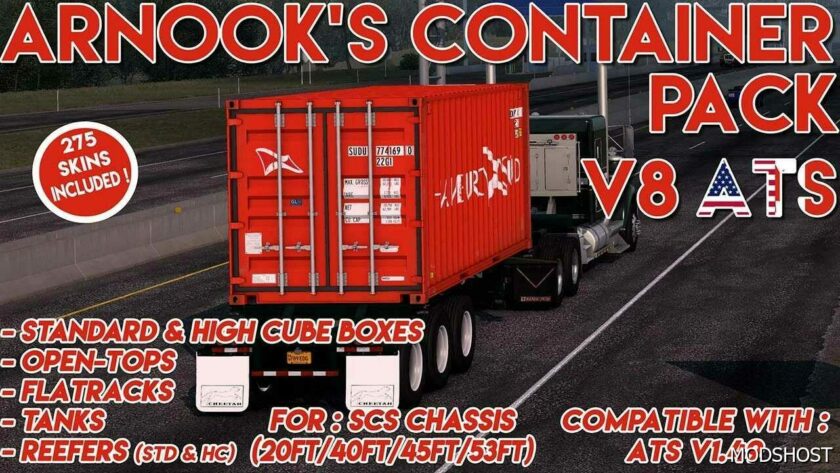 ATS Arnook’s Container Pack – Edition V8 1.49 mod