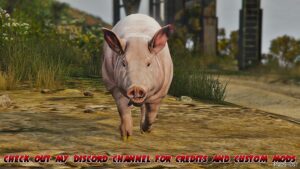 GTA 5 Player Mod: Realistic PIG (Replace) (Featured)
