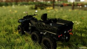 FS22 ATV Vehicle Mod: 2022 Canam Outlander 1000 6×6 (Image #3)