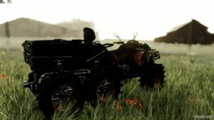 FS22 ATV Vehicle Mod: 2022 Canam Outlander 1000 6×6 (Image #5)