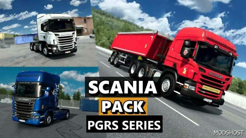 ETS2 Scania P-G-R and Streamline Series V1.5.1 1.49 mod