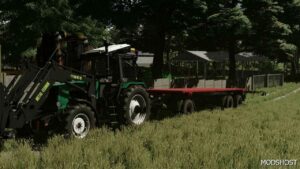 FS22 Kamaz Trailer Mod: Platform Long (Image #2)