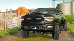 FS22 Pickup Car Mod: 2022 RAM 3500 Limited (Image #10)