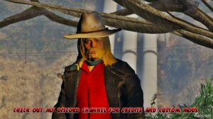GTA 5 Red Dead Redemption 2 – Micah Bell mod