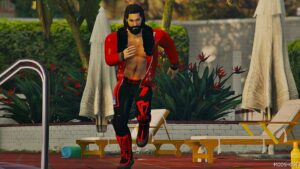 GTA 5 Player Mod: WWE 2K22 | Seth Rollins Add-On PED (Image #2)