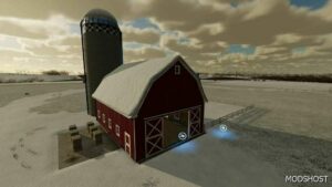 FS22 Placeable Mod: American Sheep Barn (Image #2)