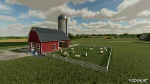 FS22 Placeable Mod: American Sheep Barn (Image #3)