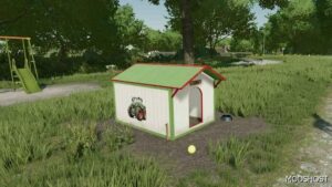FS22 Placeable Mod: Brand DOG Houses (Featured)