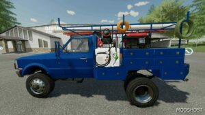 FS22 Car Mod: Flatbed Service Truck V1.2.0.1 (Image #4)