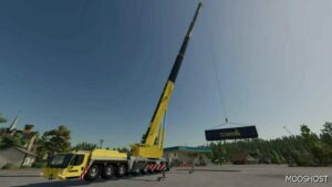 FS22 Liebherr Vehicle Mod: LTM1450 Mobile Crane (Image #4)