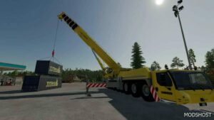 FS22 Liebherr Vehicle Mod: LTM1450 Mobile Crane (Image #5)