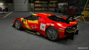 GTA 5 Ferrari Vehicle Mod: 296 GT3 Fivem | Add-On (Image #2)