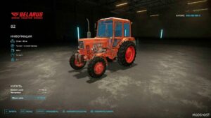 FS22 Belarus Mod: MTZ Belarus 82 OLD Tractor (Image #4)