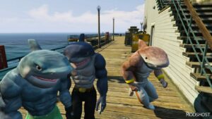 GTA 5 Player Mod: Street Sharks (Add-On Peds) (Image #3)