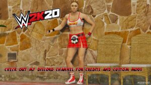 GTA 5 WWE 2K20 | Ronda Rousey Add-On PED mod
