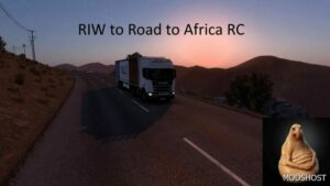 ETS2 Road into Wilderness – Road to Africa Road Connection V1.0.1 mod