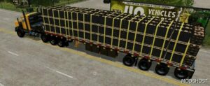 FS22 Mod: Reitnouer BIG Bubba Flatbed Trailer V1.0.0.6 (Image #4)