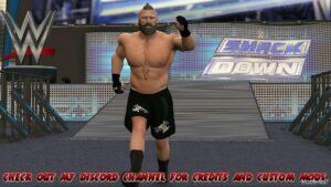GTA 5 Player Mod: WWE 2K23 | Brock Lesnar Add-On PED (Featured)