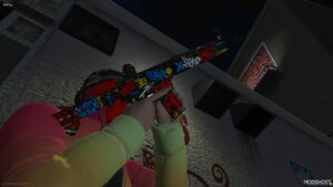 GTA 5 Weapon Mod: Bombing LR-300 SP Animated V Final (Image #2)