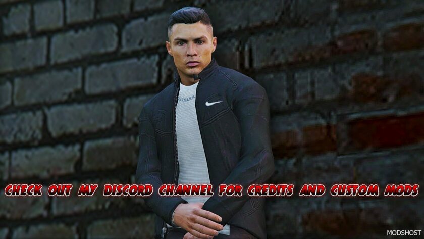 GTA 5 Cristiano Ronaldo 2024 Add-On PED mod