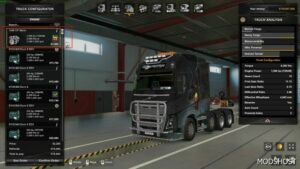 ETS2 Volvo Part Mod: 1000 HP + & 6/12 Speed Transmissions for Volvo Trucks 1.49 (Image #2)