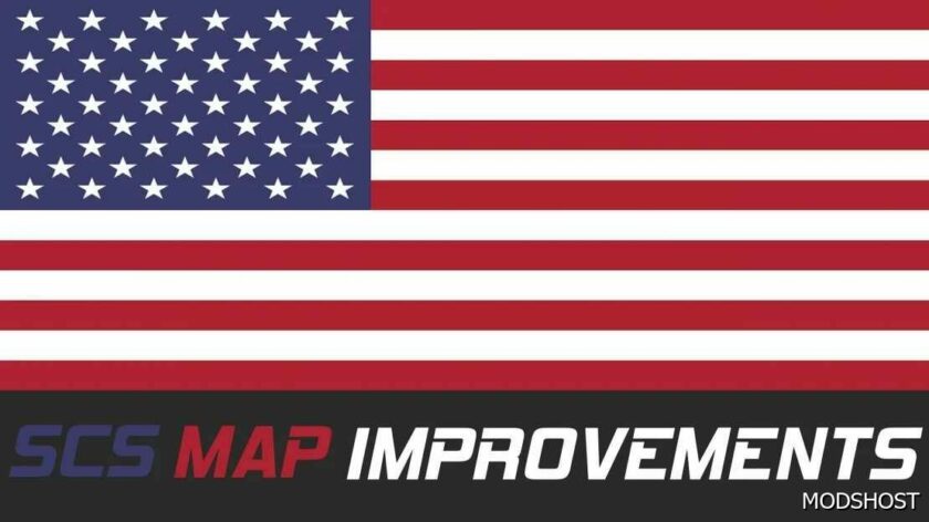 ATS SCS Map Improvements 1.49 mod