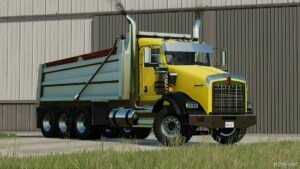FS22 Kenworth Mod: T800 Dump Truck V1.0.0.2 (Featured)