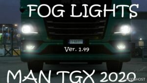 ETS2 MAN Part Mod: Next GEN MAN TGX 2020 FOG Lights 1.49 (Image #2)