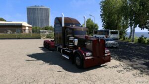 ETS2 Truck Mod: KENWORTH W.900_NEW_TUNING_2024_ 0_ot MISTER PREZIDENT 1.49 (Image #15)