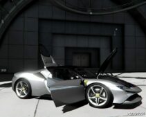 GTA 5 Ferrari Vehicle Mod: 2020 Ferrari SF90 Stradale Add-On | Template V1.3 (Image #3)