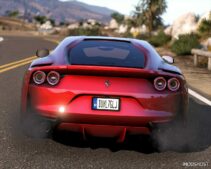 GTA 5 Vehicle Mod: 2018 Ferrari 812 Superfast Add-On | Vehfuncs V | Template V2.0
