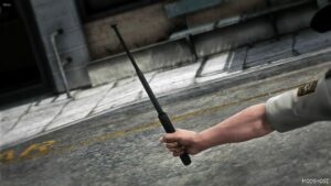 GTA 5 Weapon Mod: Collapsible Baton Replace / Fivem (Image #3)