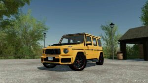 FS22 Mercedes-Benz Car Mod: Brabus G800 (Image #3)