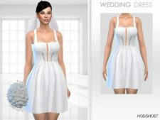 Sims 4 Wedding Dress mod