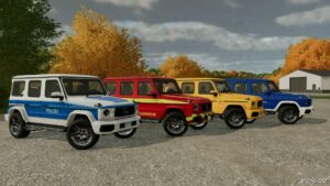 FS22 Mercedes-Benz Car Mod: Mercedes Benz G-Class V8 Biturbo (Image #5)