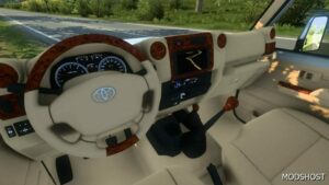 ETS2 Toyota Car Mod: Land Cruiser J 1.49 (Image #3)