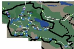 ETS2 Mod: Armenia Map V1.20 (Image #2)