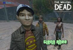 GTA 5 Player Mod: Glenn Rhee (Telltale TWD Season 1) Add-On PED