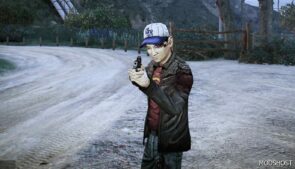 GTA 5 Player Mod: Glenn Rhee (Telltale TWD Season 1) Add-On PED (Image #3)