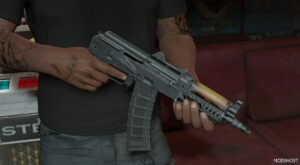 GTA 5 Weapon Mod: EFT Aks-74U Costum Animated (Featured)