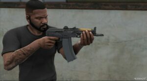 GTA 5 Weapon Mod: EFT Aks-74U Costum Animated (Image #4)