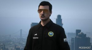 GTA 5 Player Mod: SAN Andreas Governor Jacket (MP Male & Female) (Image #3)